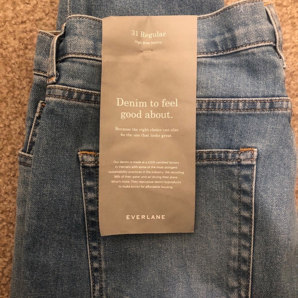 Everlane “The High Rise Skinny Jean”